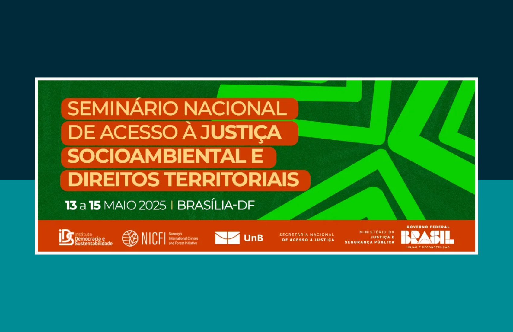 Seminário nacional discute justiça socioambiental e conflitos territoriais em Brasília